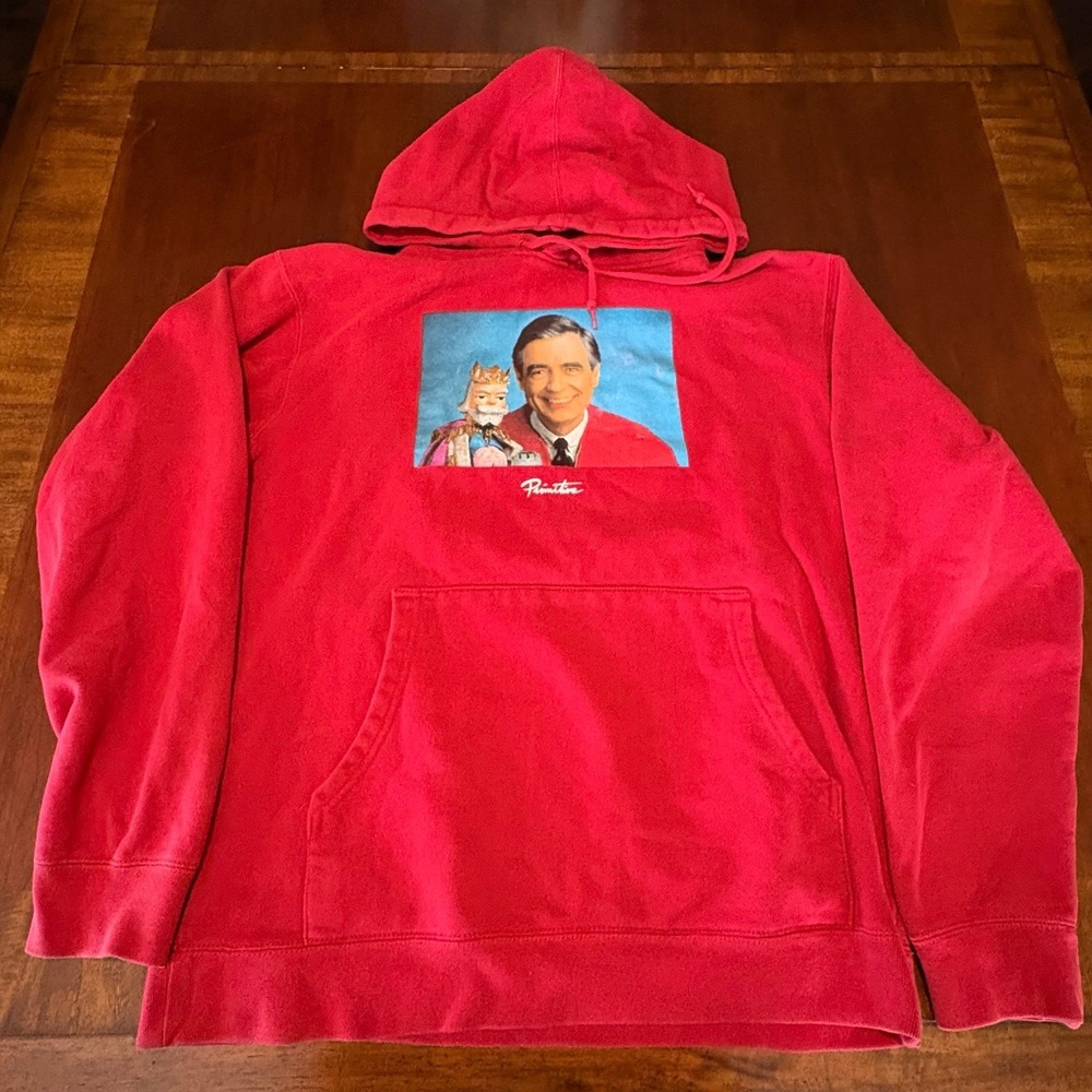 Primitive Mister Rogers Neighborhood Hoodie Fred Rogers‎ Graphic Skate Hoodie